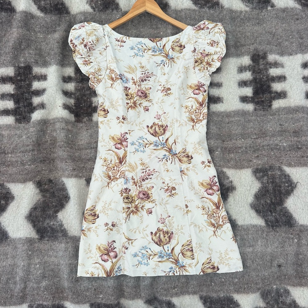 Dôen MARCI DRESS -FIELD OF TULIPS Xsmall - Picture 8 of 12